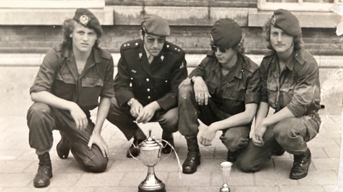 Koninklijke Landmacht Technisch Specialisten 1975 Koninklijke Landmacht KVV 1975 opleiding 4 jaar Rein Mulder  koude oorlog 