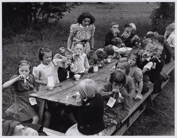  Vakantieschool in 1948.<br />Foto: Beeldbank Stadsarchief Amsterdam 