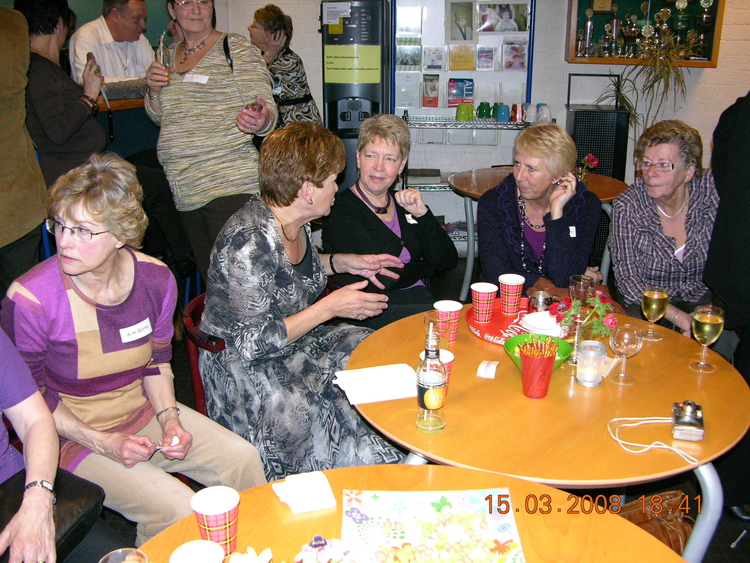 Reünie Danie Theronstraat Oude bekenden onder elkaar, 15 maart 2008. 