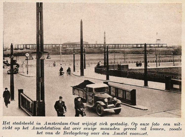 04 mei 1939 - De Berlagebrug over de Amstel  