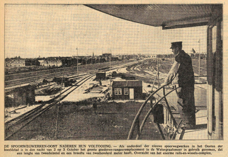 04 oktober 1939 - De spoorwegwerken in Oost naderen hun voltooiing  