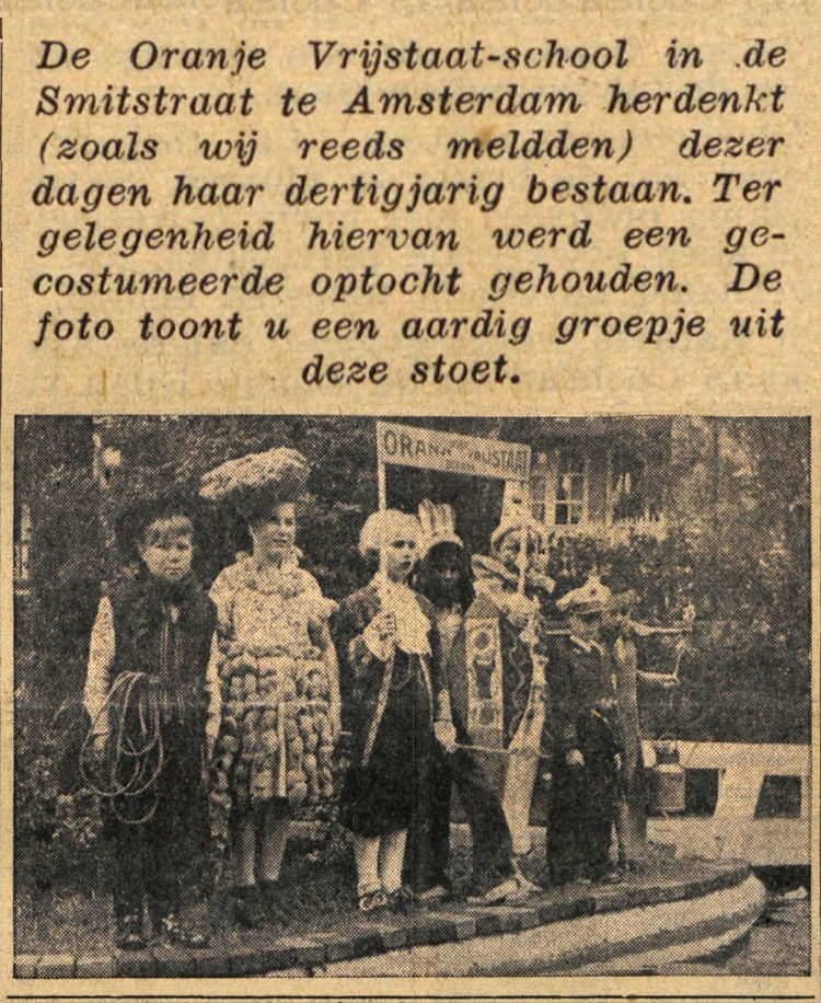 06 juli 1949 - De Oranje Vrijstaat-school  