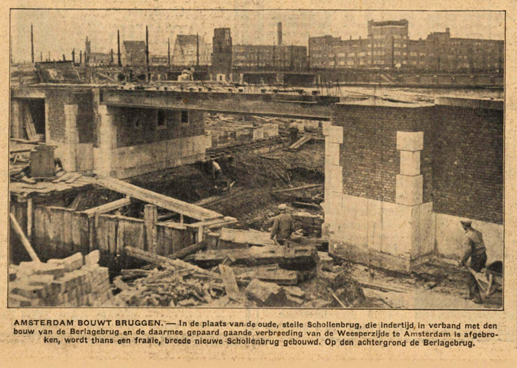 06 december 1932 - Amsterdam bouwt bruggen  