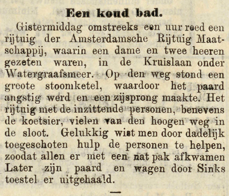 10 april 1905 - Een koud bad  