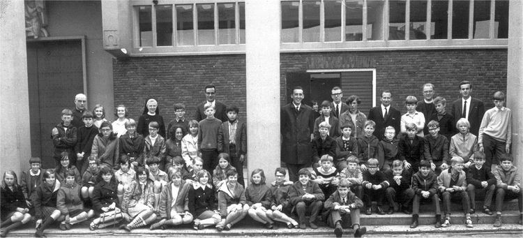 Maria Immaculataschool - 1968 .<br />Foto: Kees Degeling 