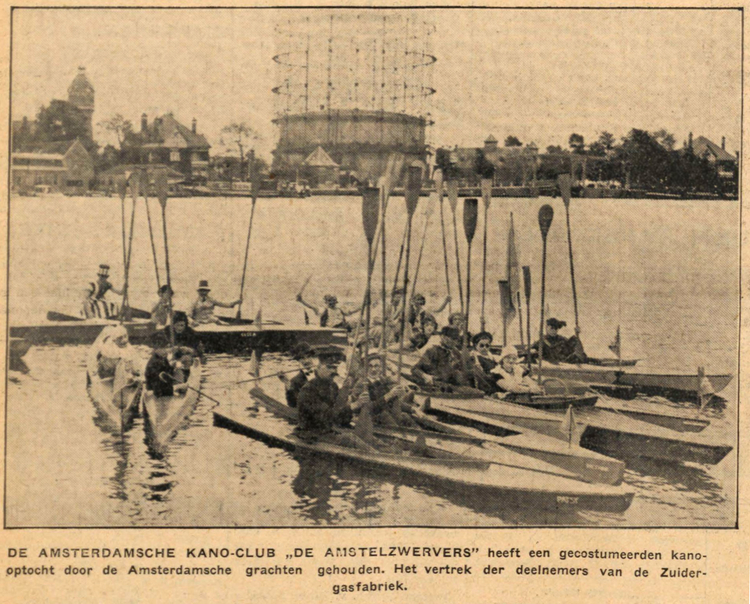 14 september 1931 - De Amsterdamsche Kano-club &quot;De Amstelzwervers&quot;  