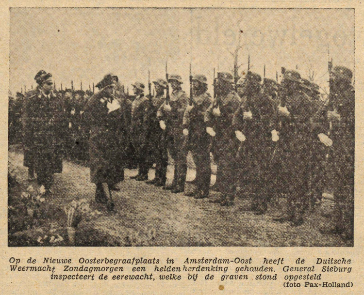 16 maart 1941 - Nieuwe Oosterbegraafplaats  
