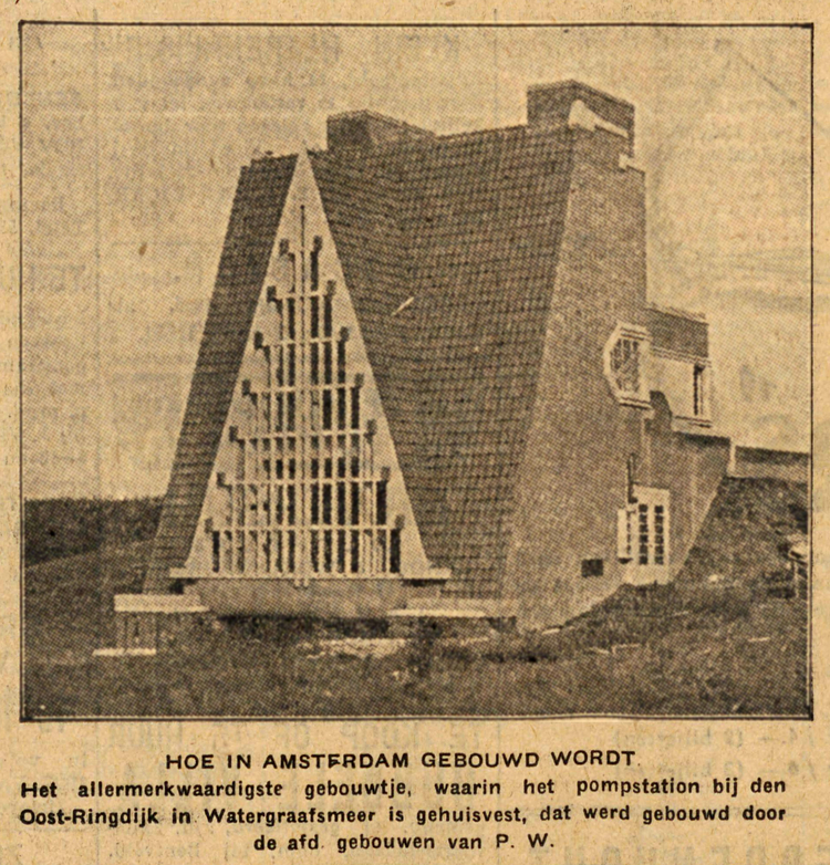 16 oktober 1926 - Hoe in Amsterdam gebouwd wordt  