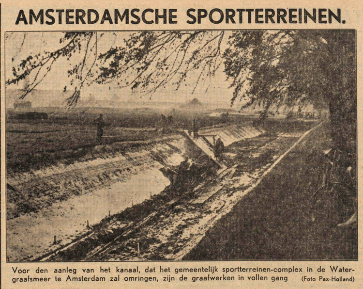 18 oktober 1940 - Amsterdamsche Sportterreinen  