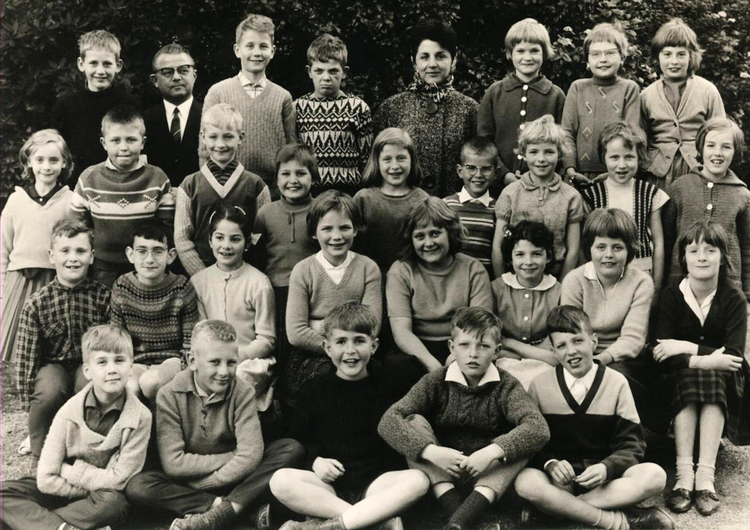 Boerhaaveschool - 1959 - 1962 .<br />Foto: Jeannette Reijenga 