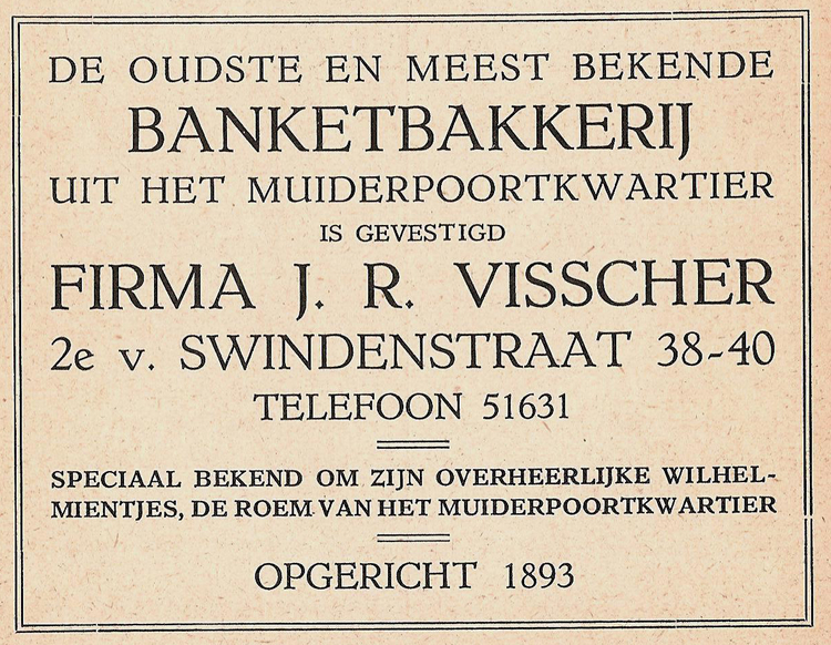 2e van Swindenstraat 38-40 - 1926  