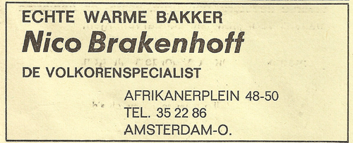 Afrikanerplein 48-50 - 1977  