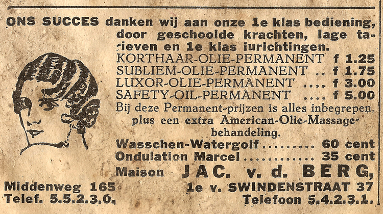 1e van Swindenstraat 37 - 1938  