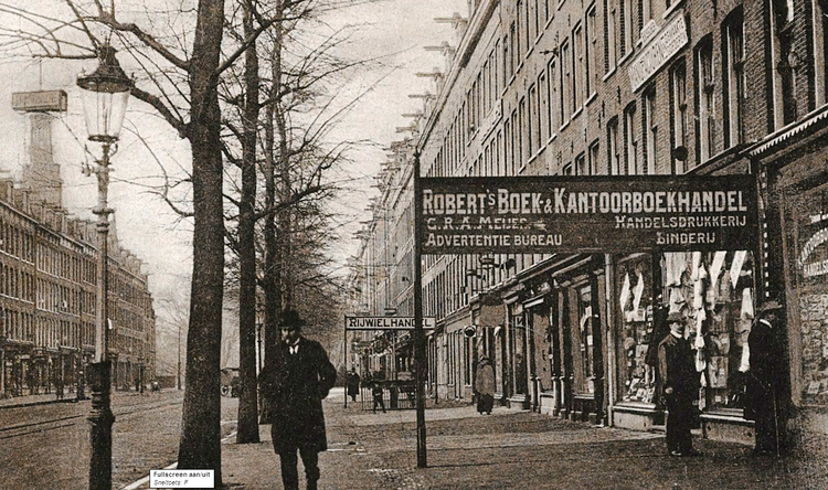 1e van Swindenstraat - 1917 .<br />Foto: Beeldbank Amsterdam 