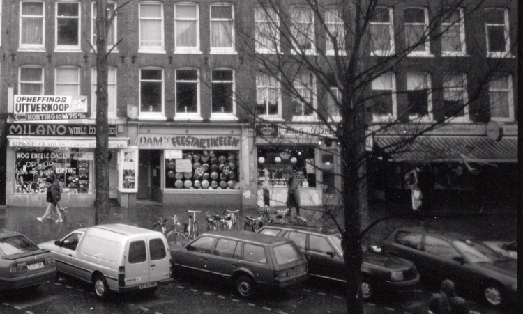 1e van Swindenstraat 41 - 43 - 1994 .<br />Foto:Beeldbank Amsterdam 