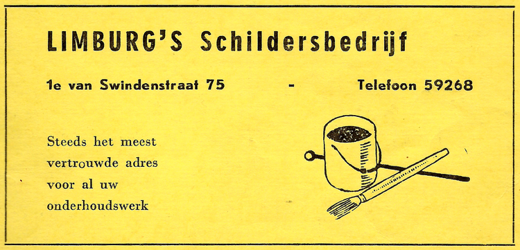 1e van Swindenstraat 75 - 1959  