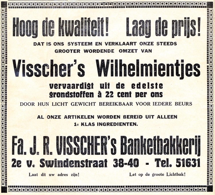 2e van Swindenstraat 38-40 - 1926  
