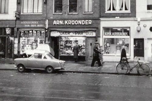 Eerste van Swindenstraat 15 -17 - 19 - ± 1960 .<br />Foto: Beeldbank Amsterdam 
