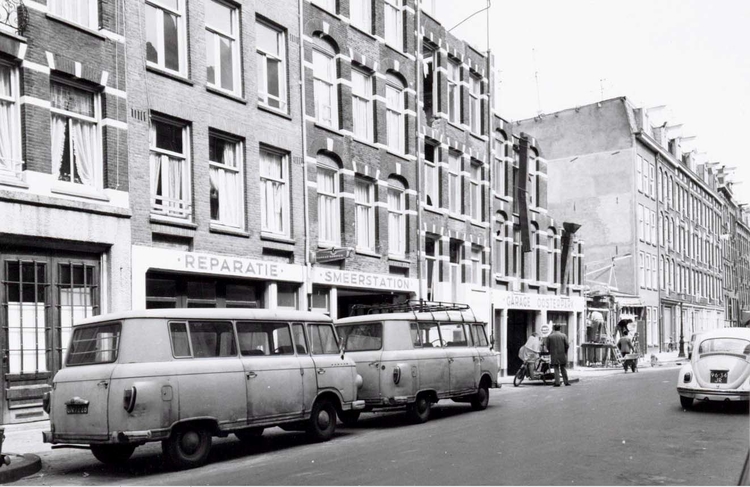 2e Oosterparkstraat 157-167 - 1971 .<br />Foto: Beeldbank Amsterdam 