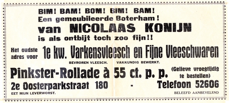 2e Oosterparkstraat 180 - 1926  