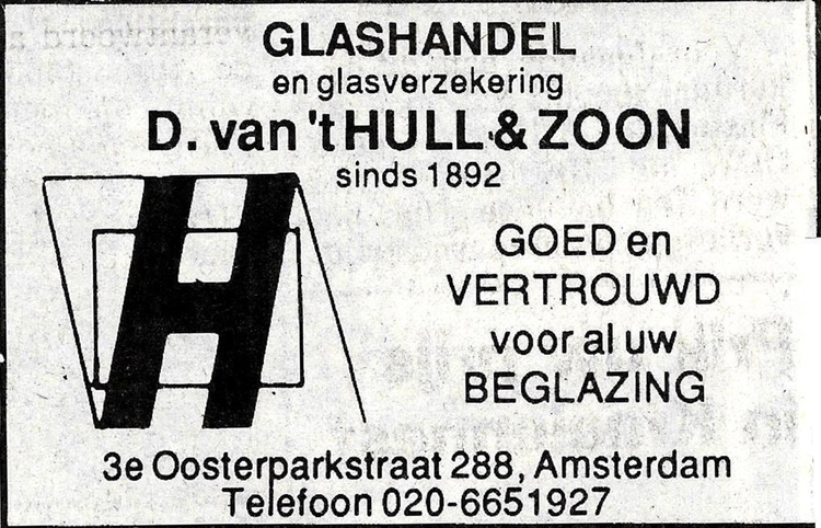 3e Oosterparkstraat 288 - 1990 .<br />Bron: De Echo 
