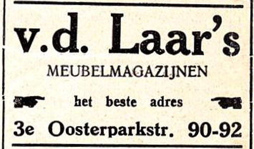 3e Oosterparkstraat 90-92 - 1926  