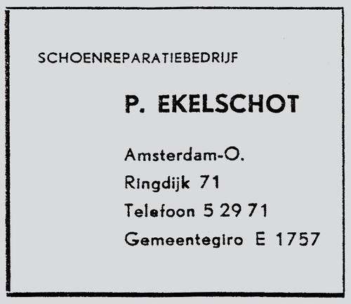Ringdijk 71 - 1961  