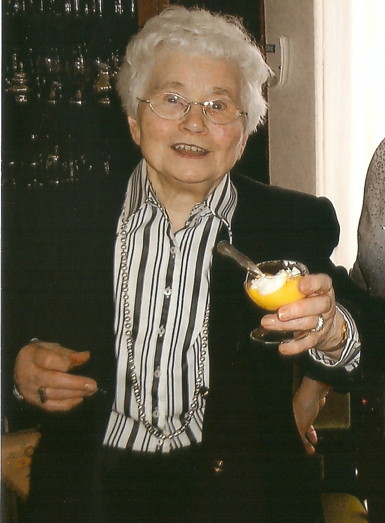  Agatha van Langen - 90 jaar - FOR EVER YOUNG<br />Foto: haar nicht Jo Haen-van Langen 