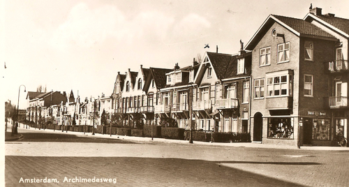 Archimedesweg 57 - 1952 .<br />Foto: Jan van Deudekom 