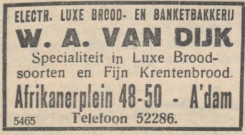 Bakker van Dijk NIW 03 03 1933 Bron: NIW 03-03-1933 (via Delpher). 