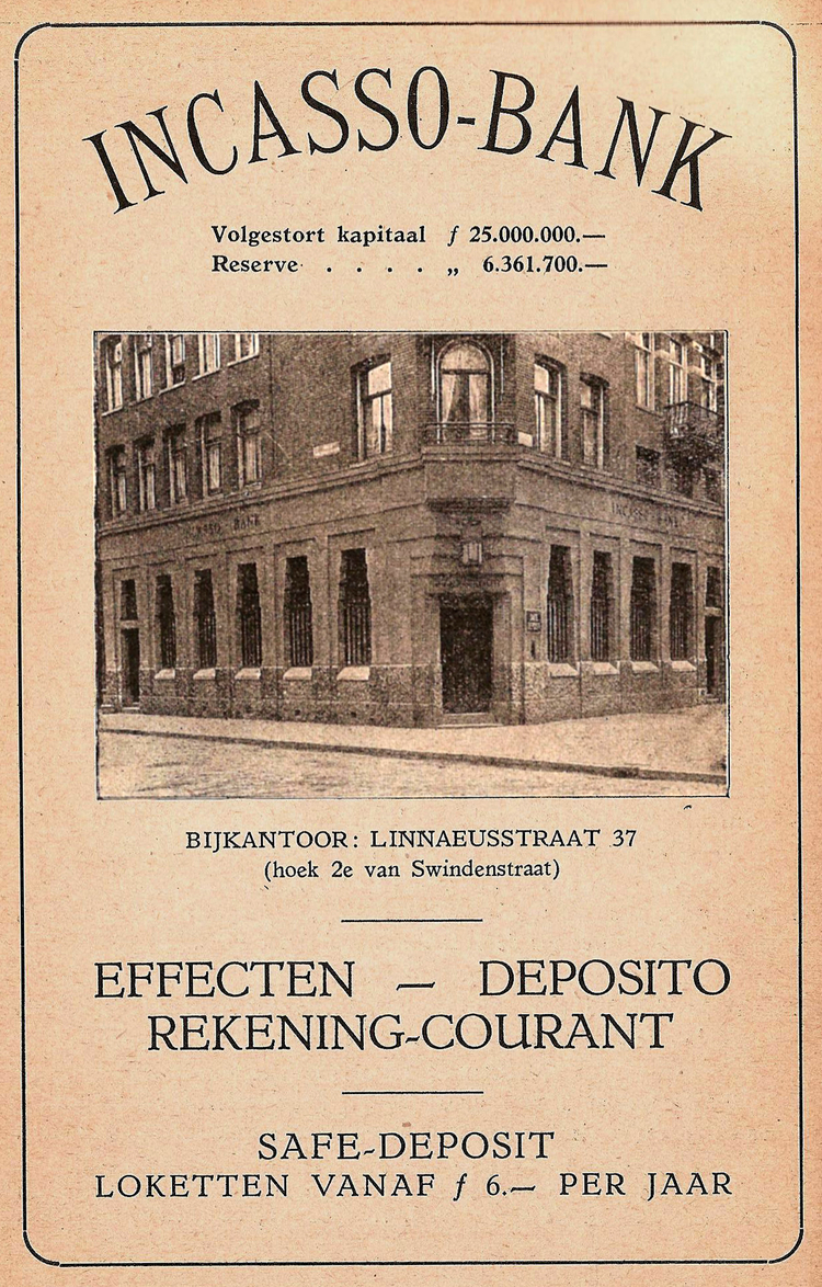 Spaarbank voor de Stad Amsterdam - 1935  