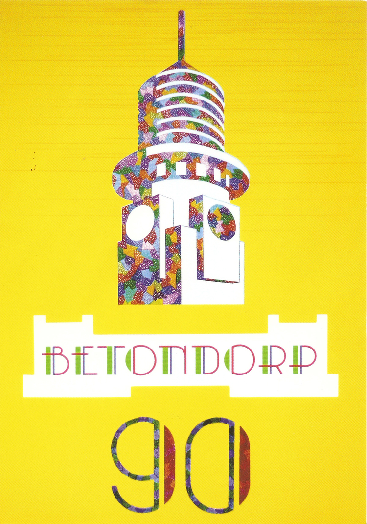 Betondorp 90 jaar door Helge Lippe  