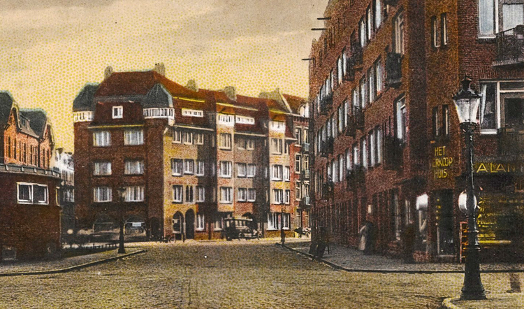Boerhaaveplein - 1927 .<br />Foto; Beeldbank Amsterdam 