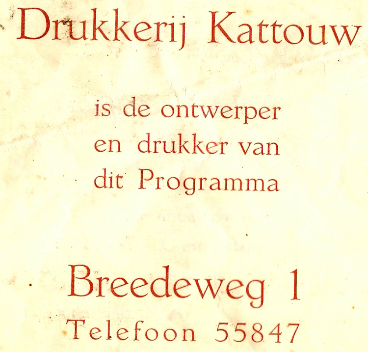 Bredeweg 01 - 1954  