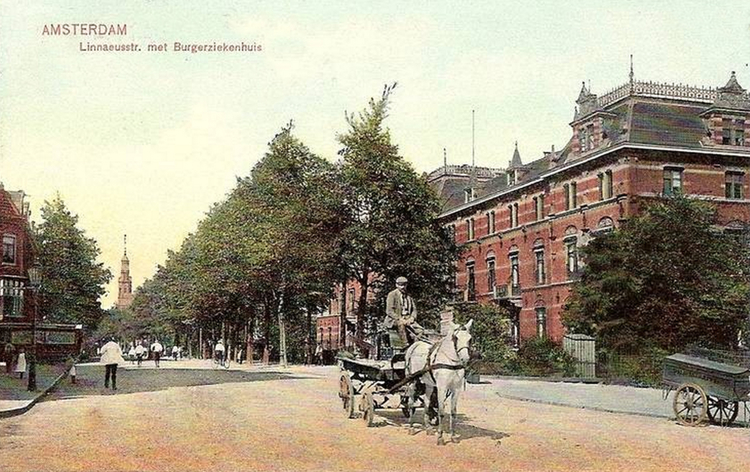 Het Burgerziekenhuis Het Burgerziekenhuis rond 1900. 