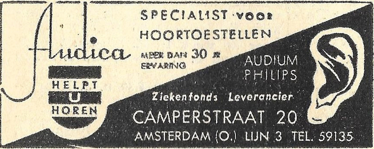 Camperstraat 20 - 1963 .<br />Bron: Sursum Corda 