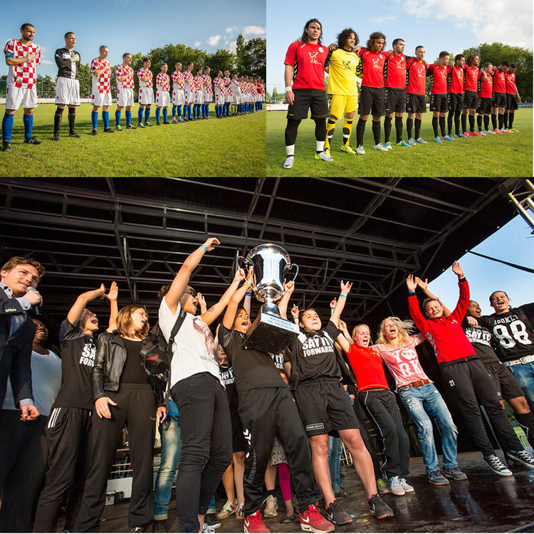 De winnende teams van Eritrea, Egypte en Nederland 2 - 2014 .<br />Foto's: Maria Heijdendael 