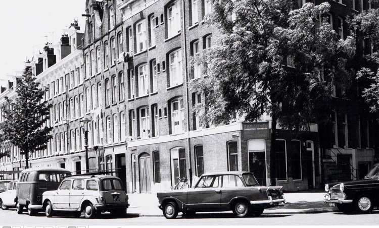 Commelinstraat 127 (hoekpand) - 1969 .<br />Foto: Beeldbank Amsterdam 