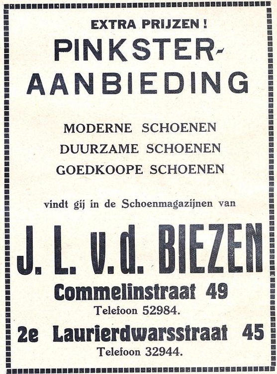 Commelinstraat 49  - 1926  