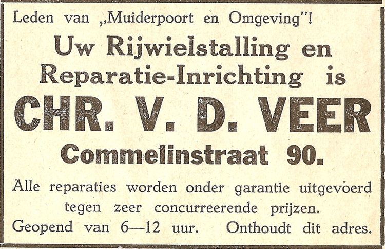 Commelinstraat 90 - 1935  