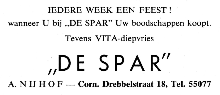 Corn.Drebbelstraat 18 - 1960  