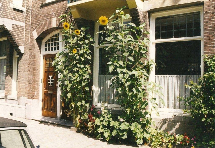 Corn.Drebbelstraat 31 waar Nel Koolwijk  op de 2e etage woonde. .<br />Foto; Jo Haen © 