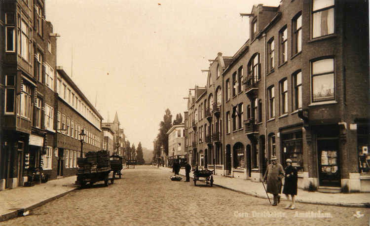 Cornelis Drebbelstraat 02 - ± 1928 .<br />Foto: Jan van Deudekom 