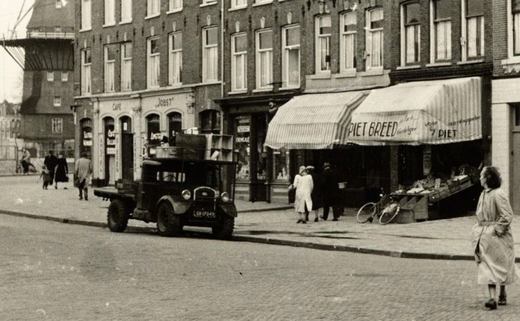 Dapperstraat 01 - 09 - ± 1935 .<br />Foto: Beeldbank Amsterdam 