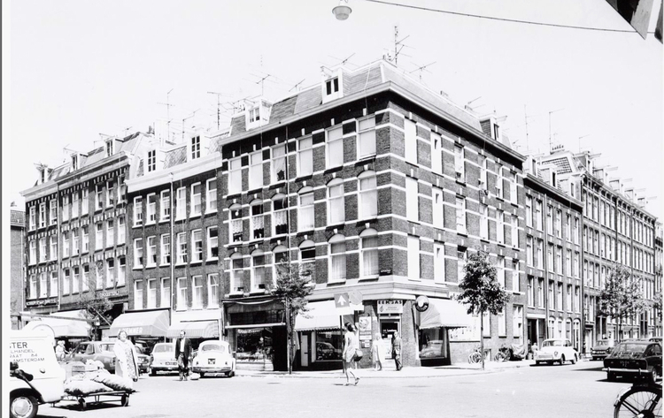 Dapperstraat 87-99 - 1969 .<br />Foto: Beeldbank Amsterdam 