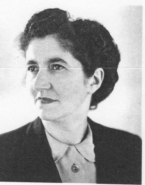Mijn tante Debora Vischschoonmaker. Debora Vischschoonmaker is geboren op 25 ferbuari 1905. Zij heeft als enige van het gezin de oorlog overleefd. Op haar archiefkaart staat nog wel dat zij via Westerbork naar Duitsland 'is gegaan'. 