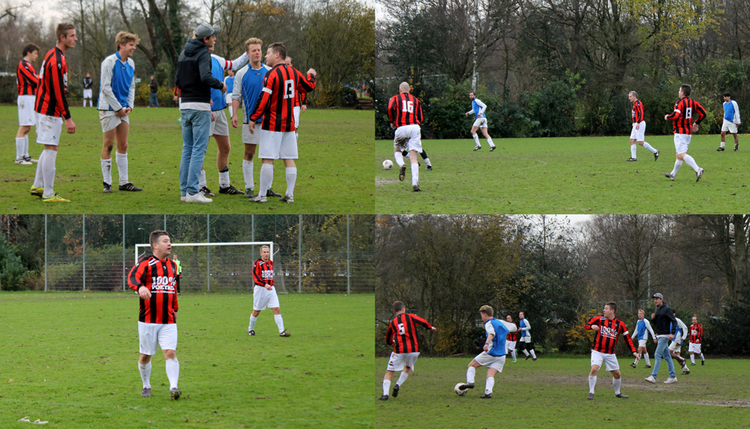 Dennis als aanvoerder/speler tijdens een wedstrijd tegen WV-HEDW - 05 december 2015 De wedstrijd werd trouwens met 4-1 gewonnen.<br />.<br />Foto: Jo Haen 