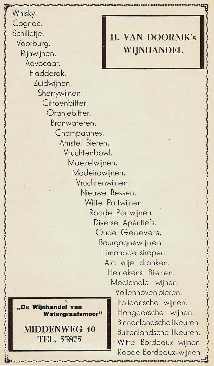 Middenweg 10 - 1939  