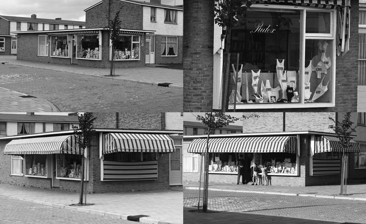 Fizeaustraat hoek 23/ hoek Von Liebigweg - 1953 .<br />Klik rechts bovenaan op de foto en de foto wordt vergroot weergegeven.<br />Foto: Beeldbank Amsterdam .<br />Foto: Beeldbank Amsterdam 