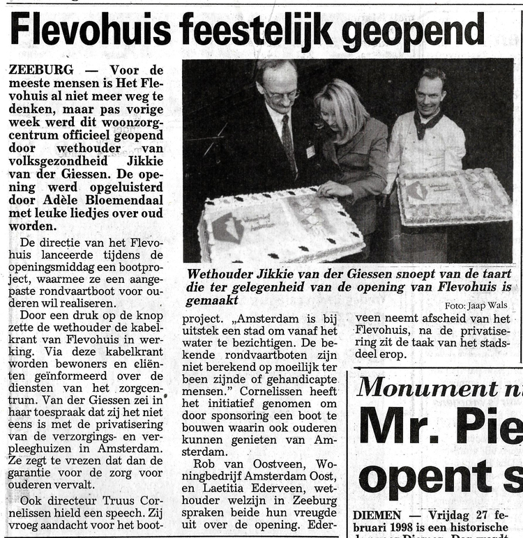 Flevohuis - 1998  